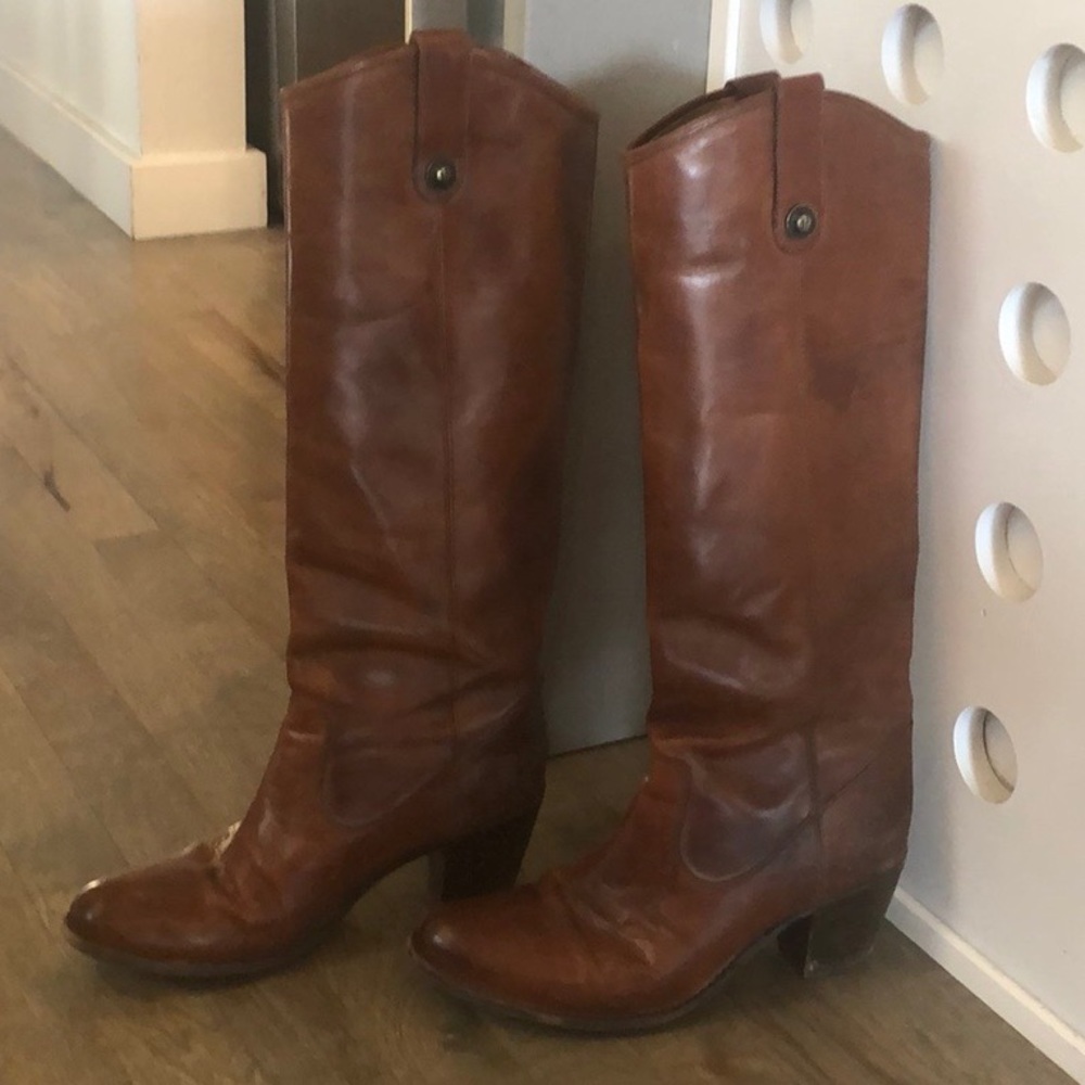 Frye Jane tall riding boots